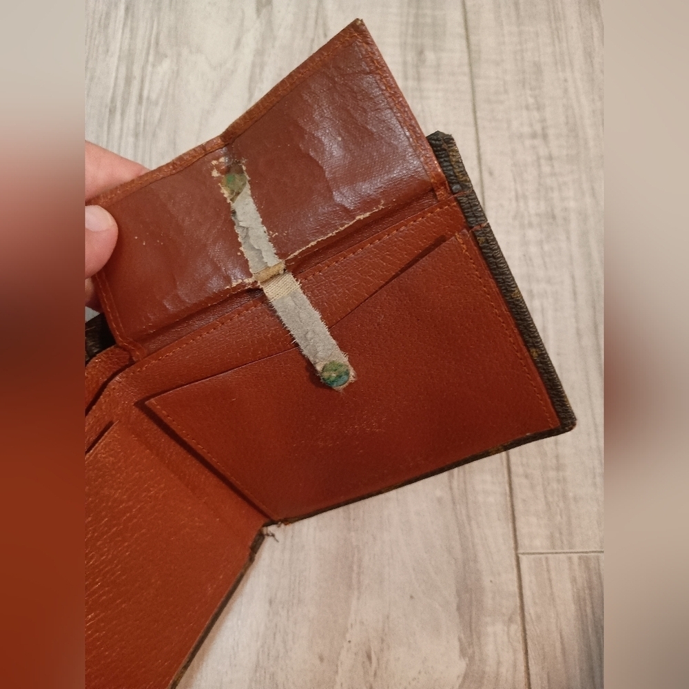 Louis Vuitton Monogram Billfold Wallet Card Slots/Coin Pouch/l - Picture 7 of 12